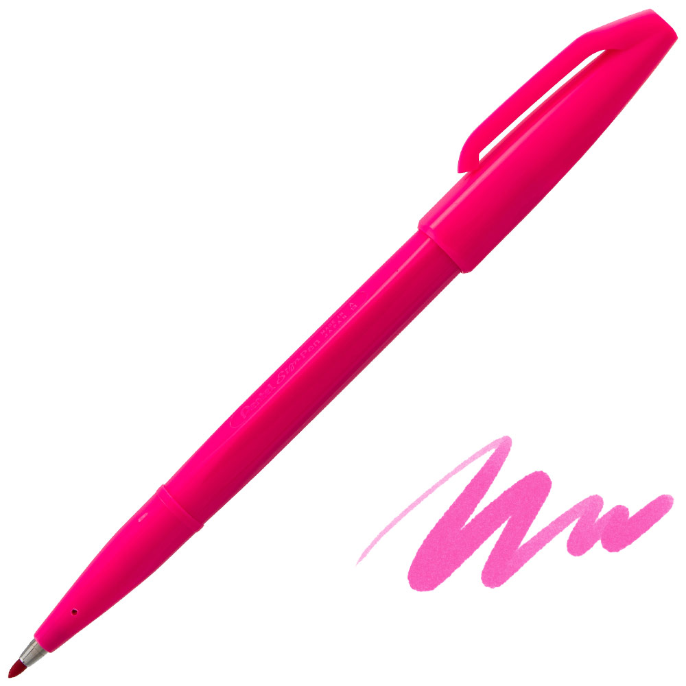Pentel Arts Sign Pen Fine Pink
