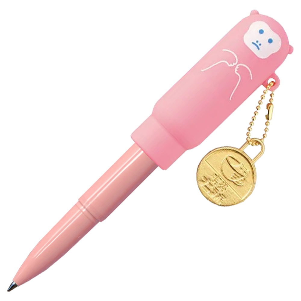 Cafe PuniLabo Mini Ballpoint Pen Moka Monkey