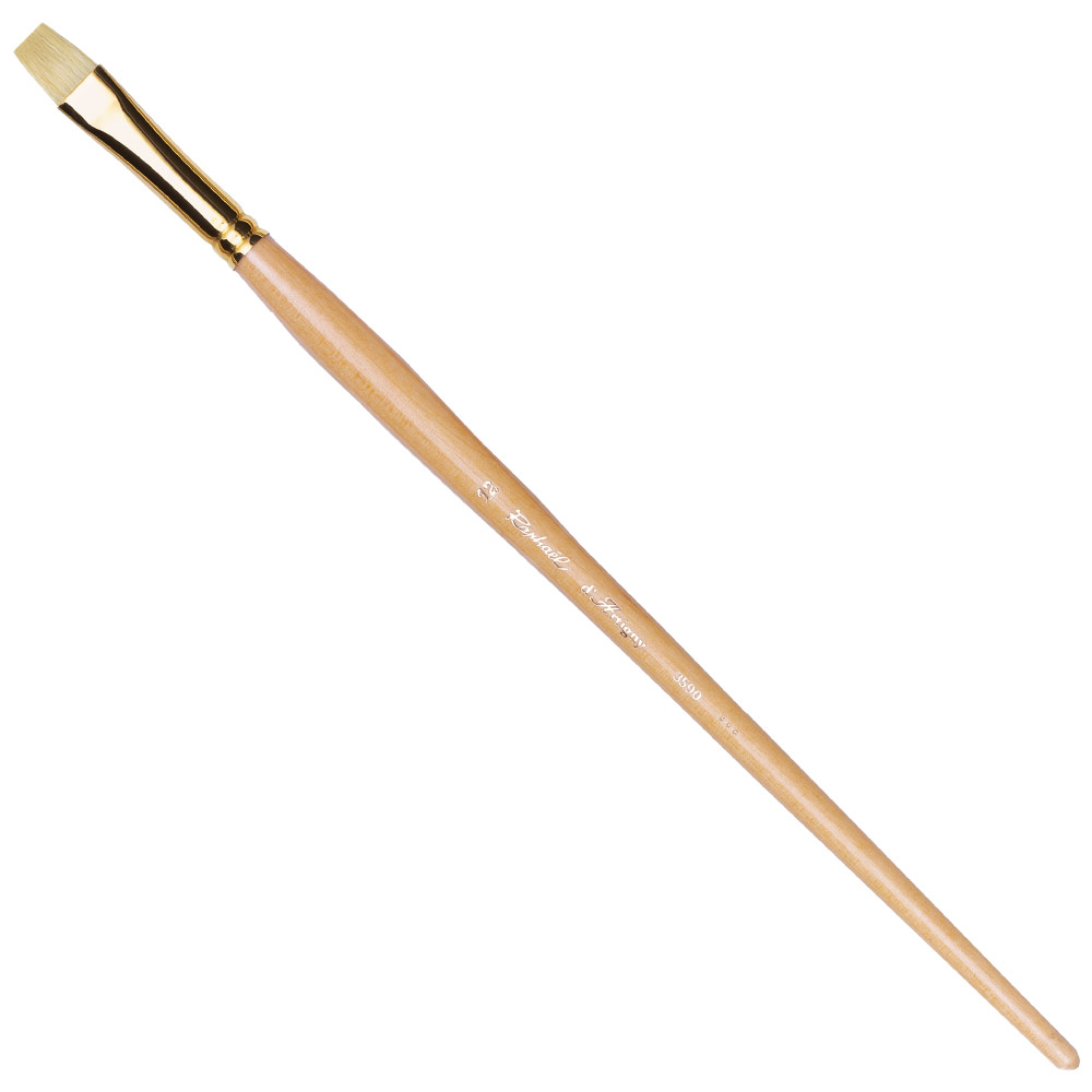 Raphael D'Artigny Interlocked White Bristle Brush Bright #12