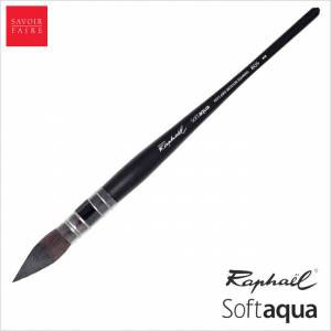 Raphael Series 805 Mini SoftAqua Travel Brush - Quill #0