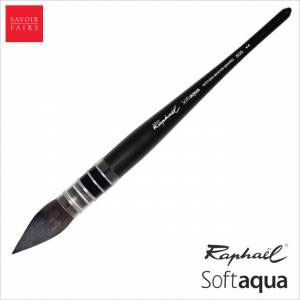 Raphael Series 805 Mini SoftAqua Travel Brush - Quill #6
