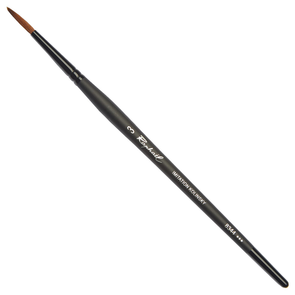 Raphael Stradivarius Synthetic Kolinsky Brush Series 8344 Round #3