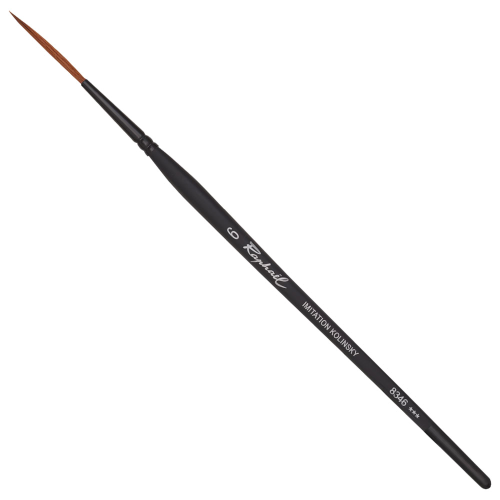 Raphael Stradivarius Synthetic Kolinsky Brush Series 8346 Rigger #6