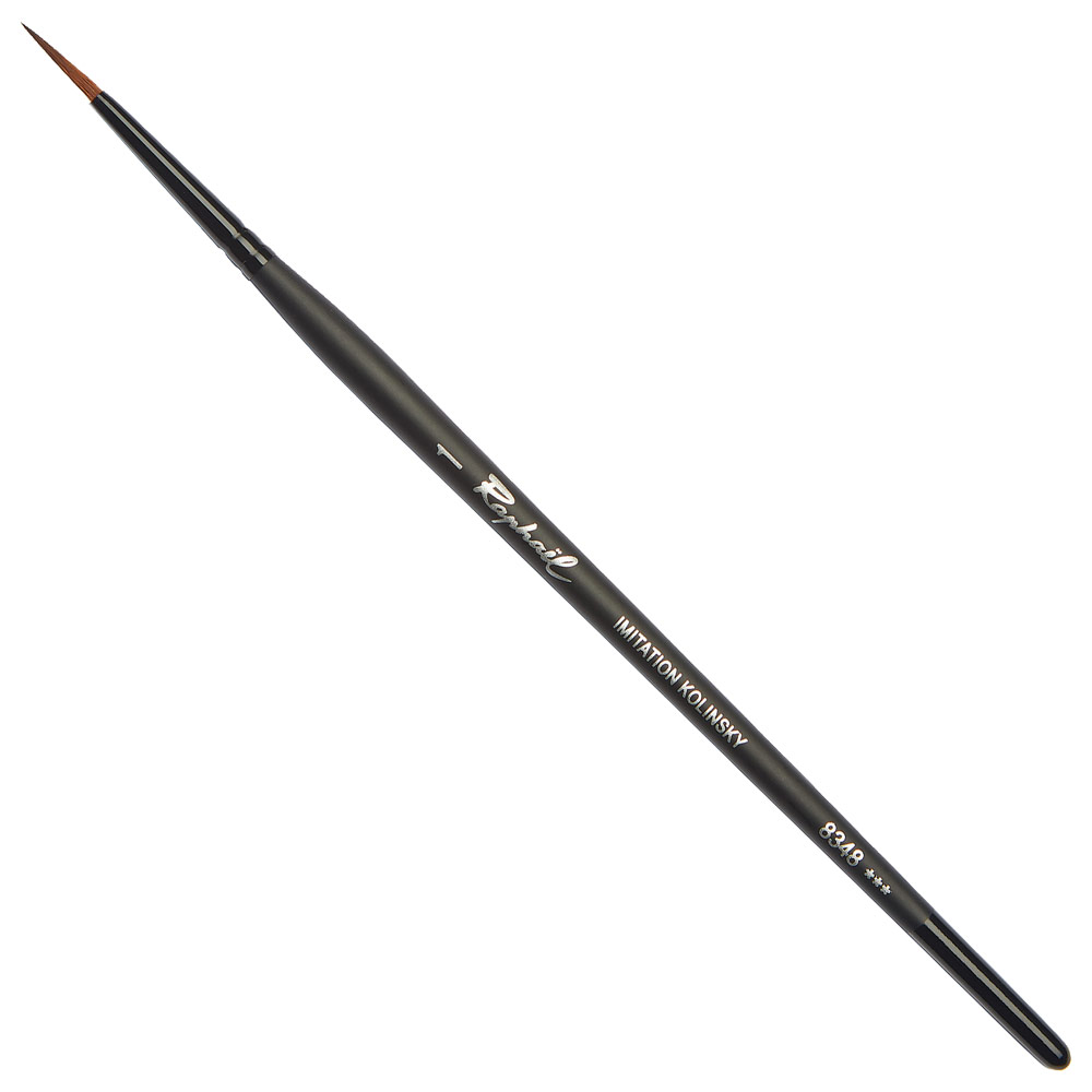 Raphael Stradivarius Synthetic Kolinsky Brush Series 8348 Sharp Round #1