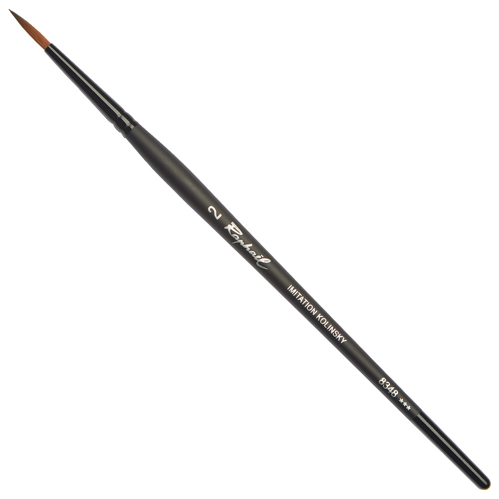 Raphael Stradivarius Synthetic Kolinsky Brush Series 8348 Sharp Round #2