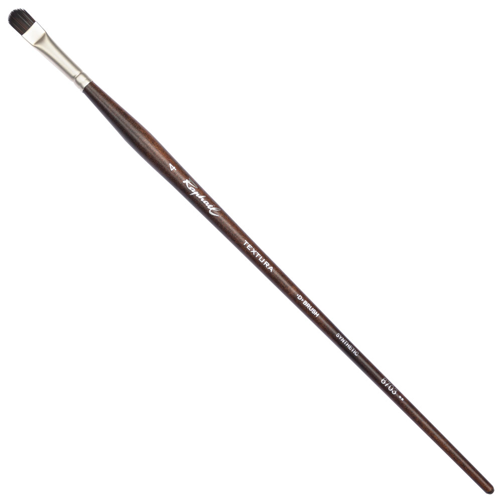 Raphael Textura Synthetic Acrylic Brush Series 8703 D-Brush #4