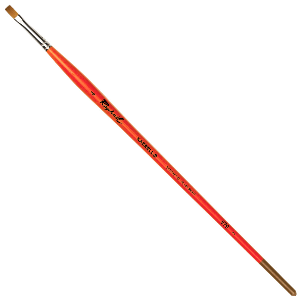 Raphael Kaerell Synthetic Long Brush Series 879 Flat #4