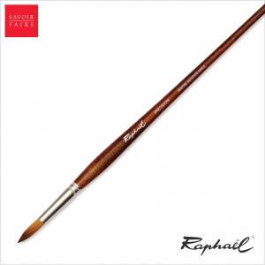 Raphael Precision Long Handled Brush - Round #0
