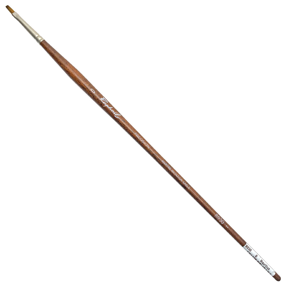Raphael Precision Imitation Sable Long Brush Series 8930 Flat #0