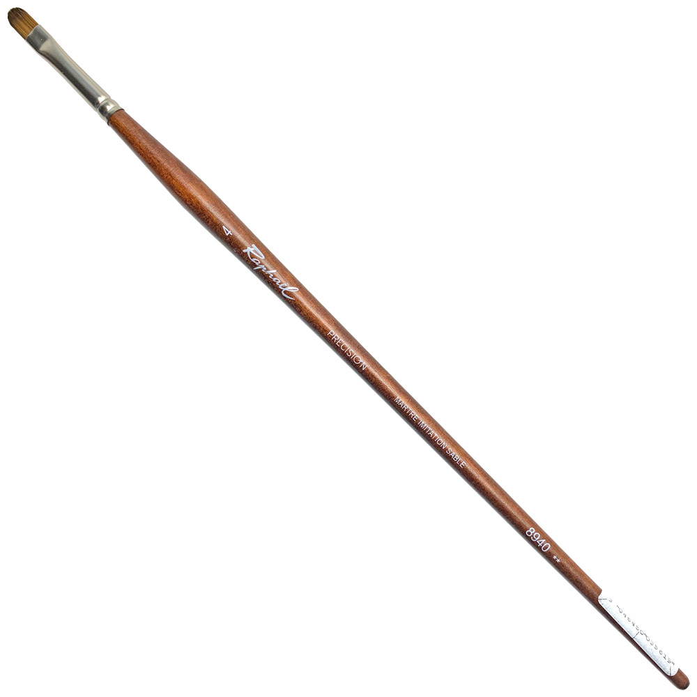 Raphael Precision Imitation Sable Long Brush Series 8940 Filbert #4