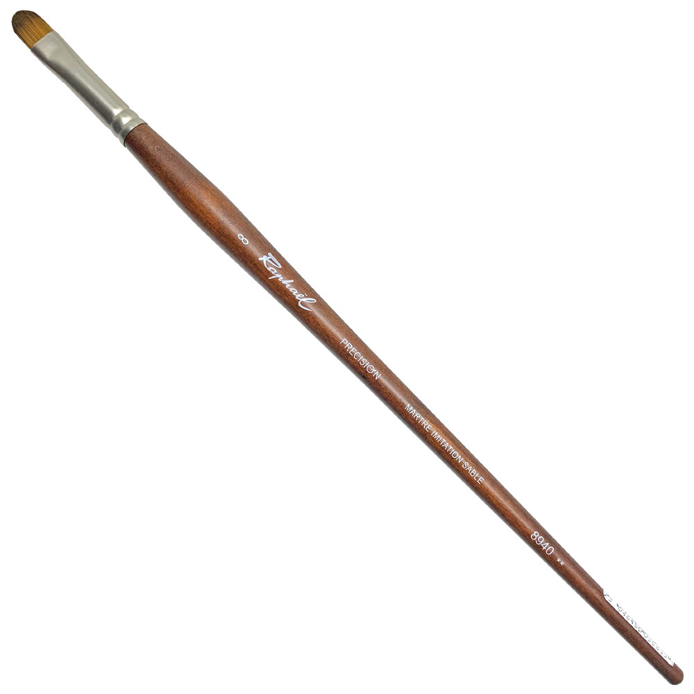 Raphael Precision Imitation Sable Long Brush Series 8940 Filbert #8