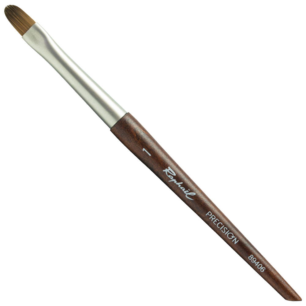 Raphael Mini Precision Imitation Sable Short Brush Series 89406 Filbert #1