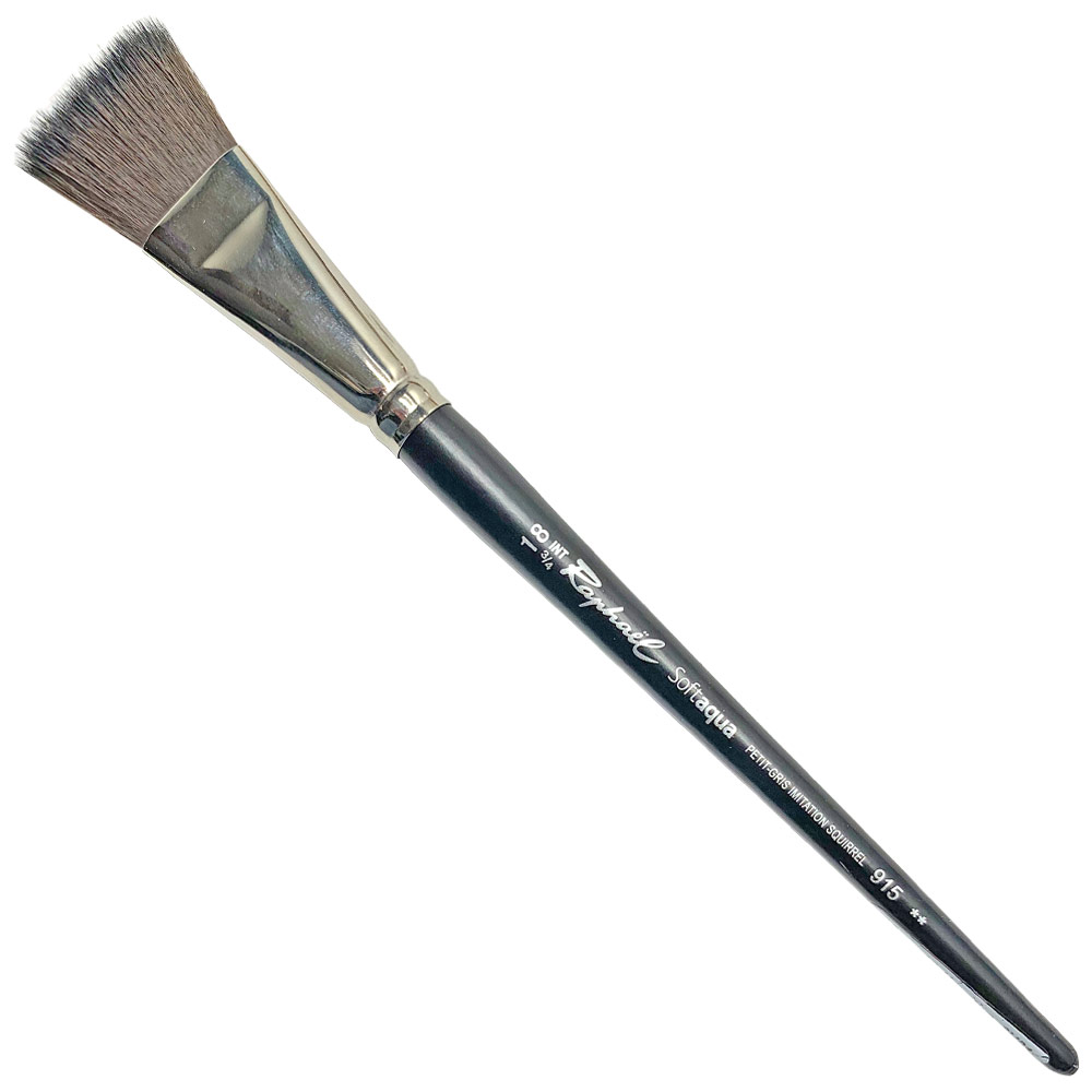 Raphael Softaqua Synthetic Squirrel Brush Series 915 Flat #18