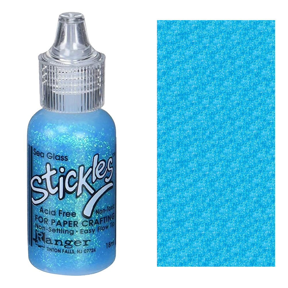 Rangers Stickles Glitter Glue 0.5oz Sea Glass