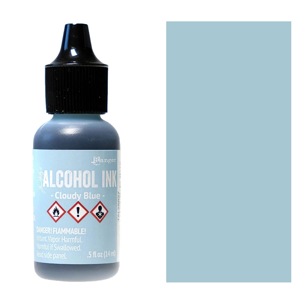 Tim Holtz Alcohol Ink 14ml Cloudy Blue