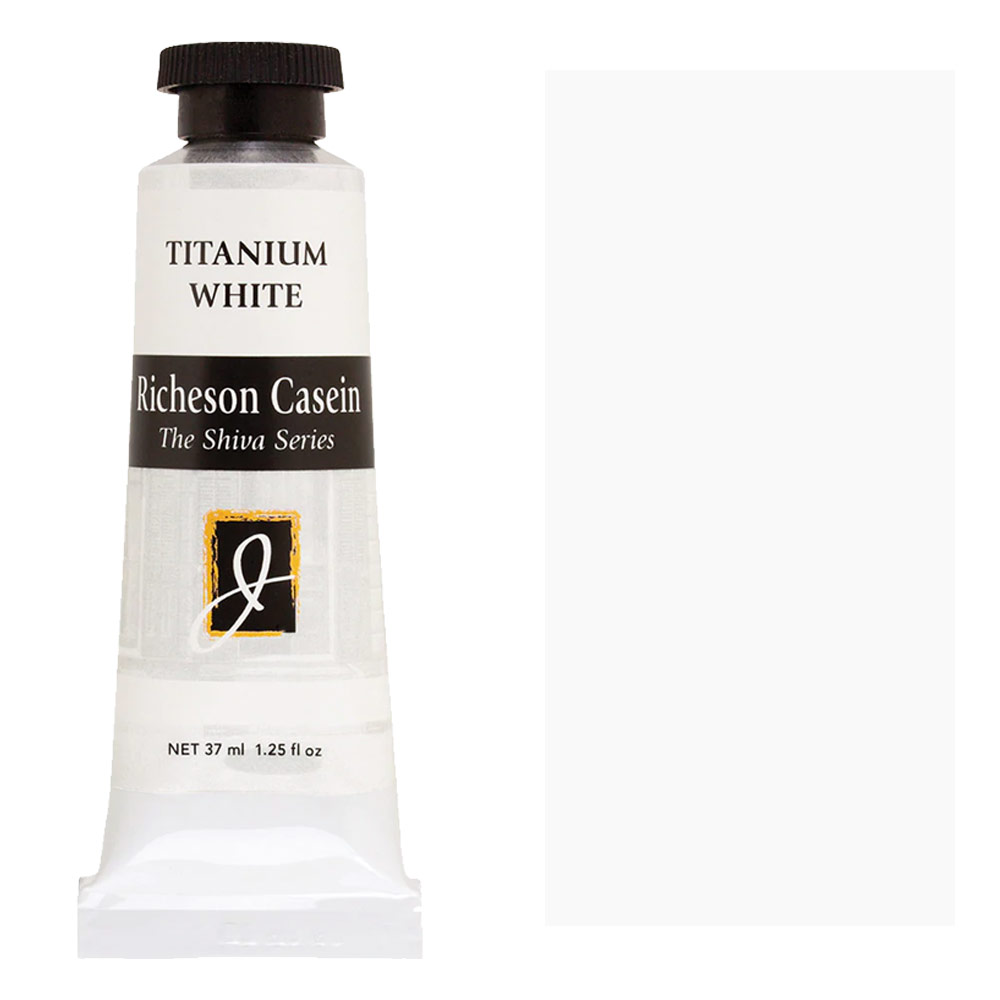 Richeson Casein Shiva Series Paint 37ml Titanium White