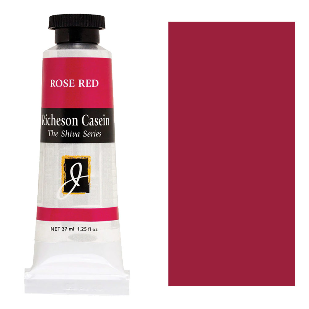 Richeson Casein Shiva Series Paint 37ml Rose Red