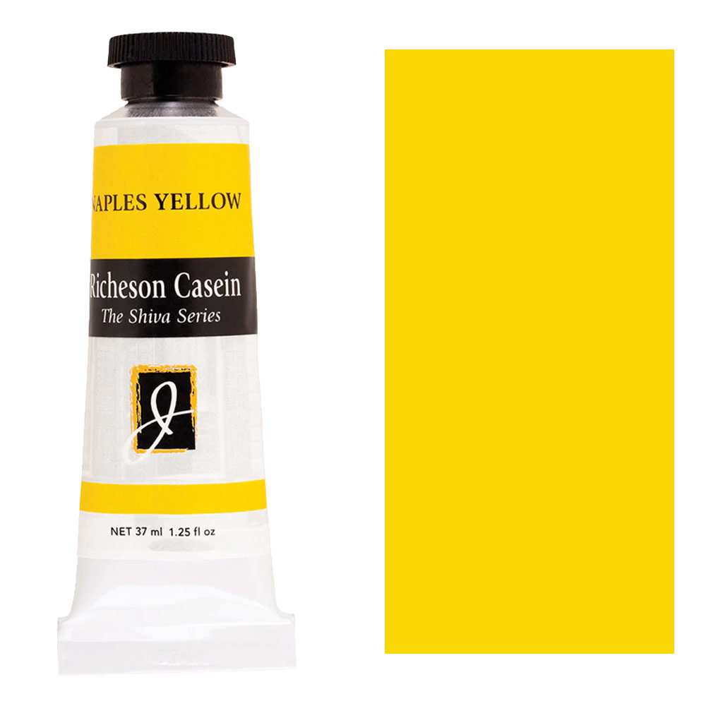 Richeson Casein Shiva Series Paint 37ml Naples Yellow Hue