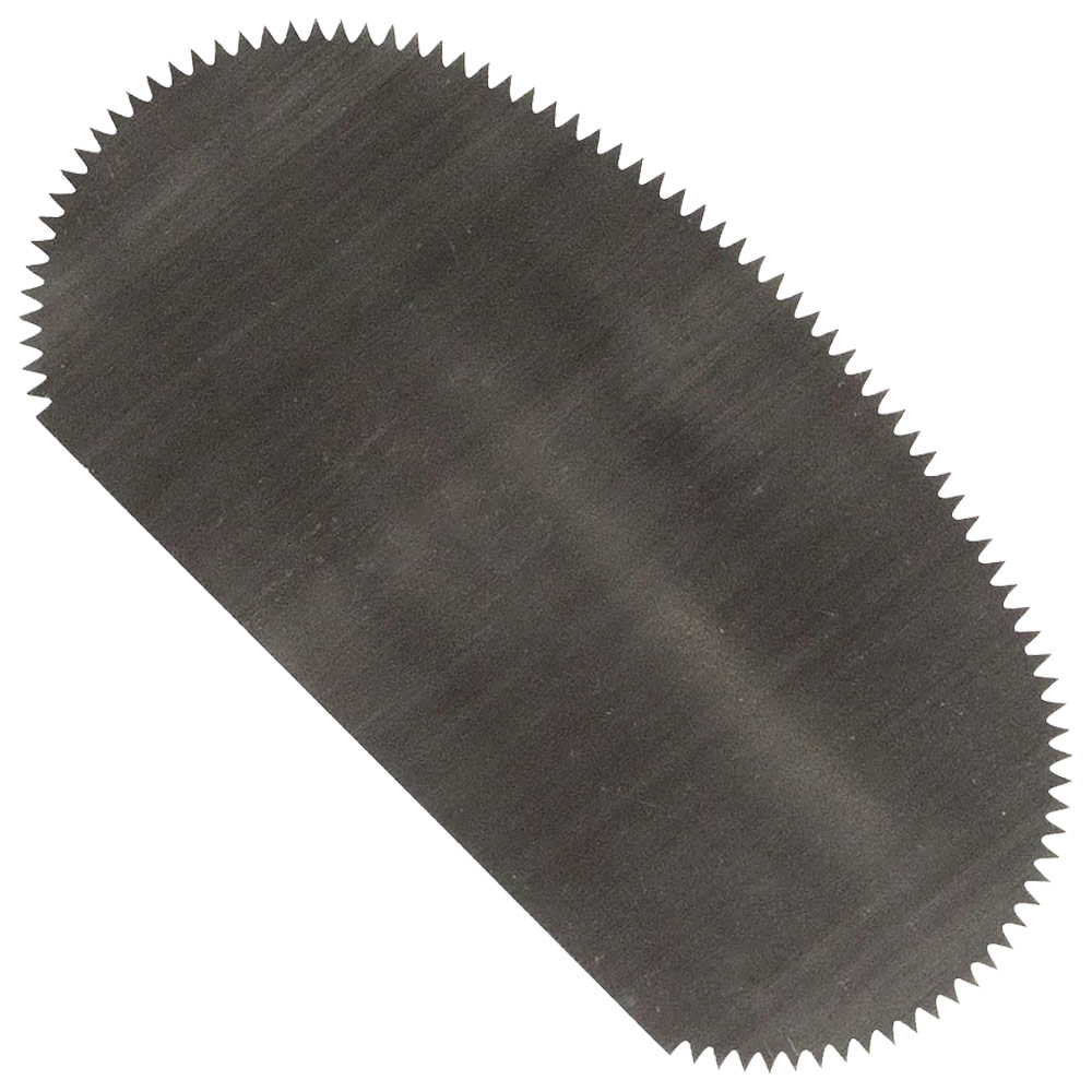 Richeson Steel Scraper #3 Serrated Oval