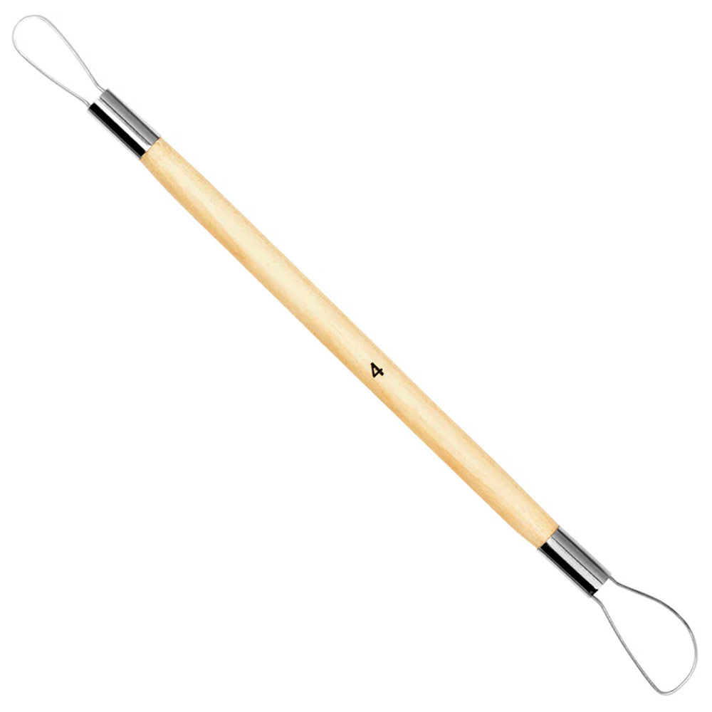 Richeson Style No. 4 Double-Ended Ribbon Wire Pottery Tool 8"