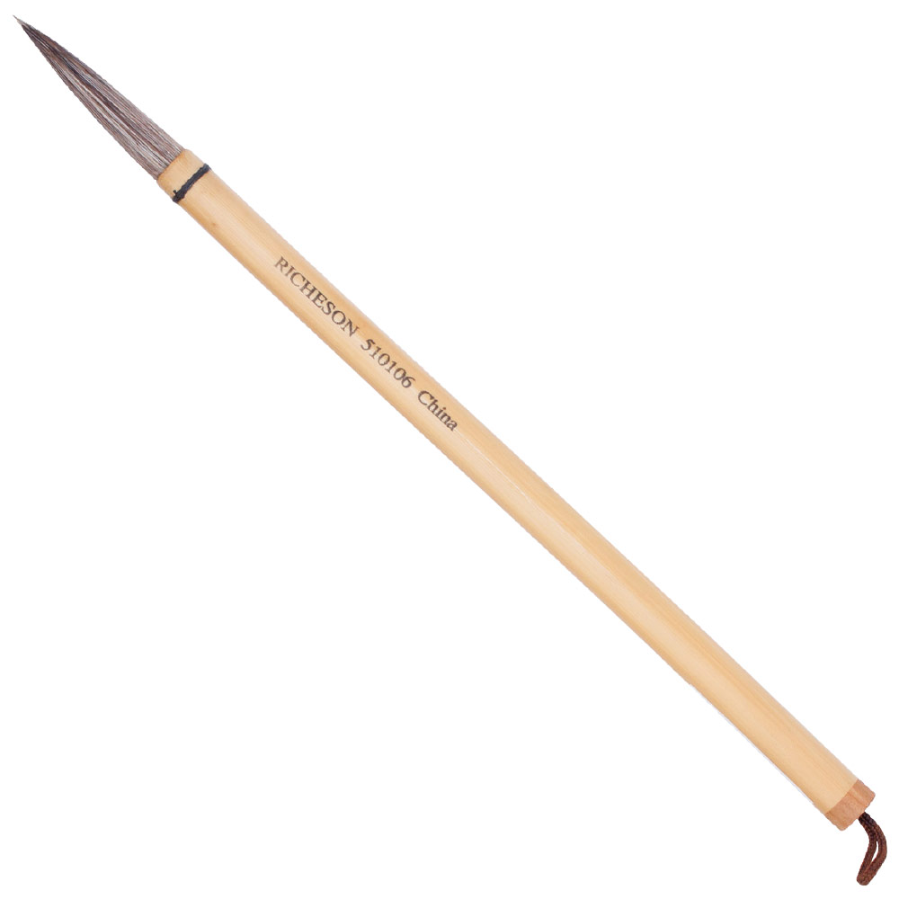 Richeson Traditional Chinese Bamboo Watercolor Brush Size #6