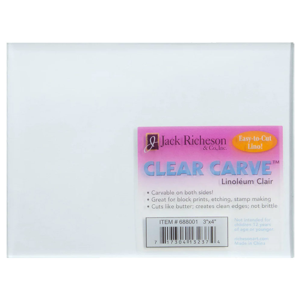Richeson Clear Carve Linoleum 3"x4"