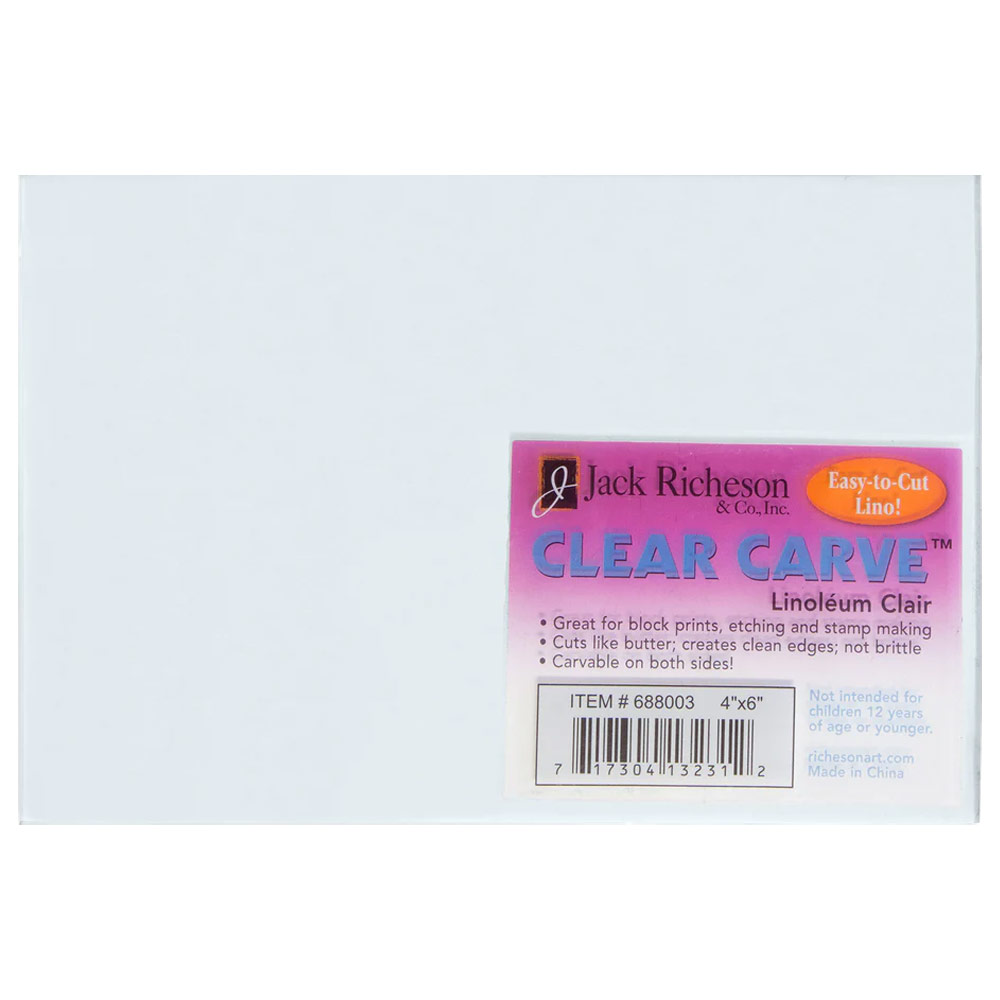Richeson Clear Carve Linoleum 4"x6"