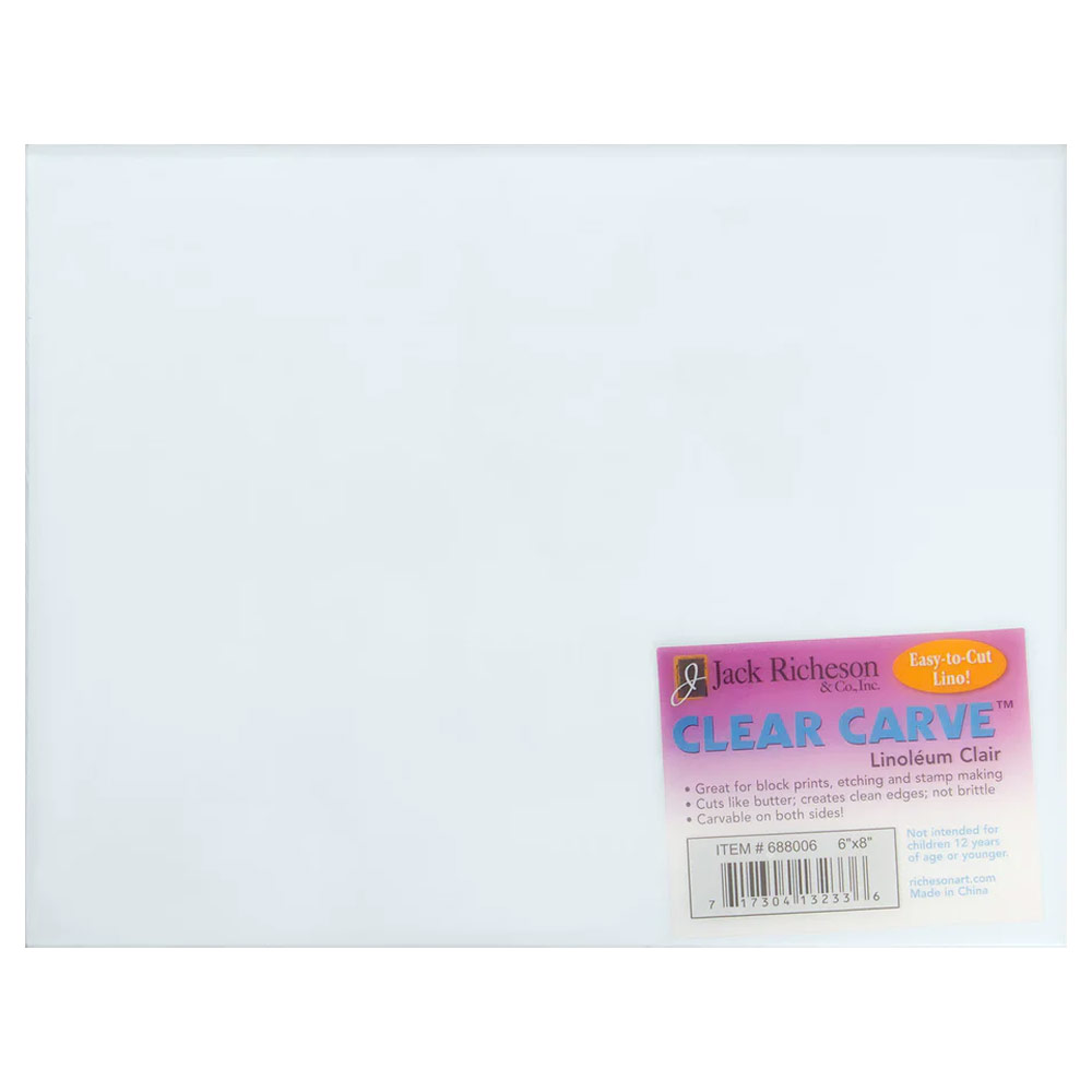 Richeson Clear Carve Linoleum 6"x8"
