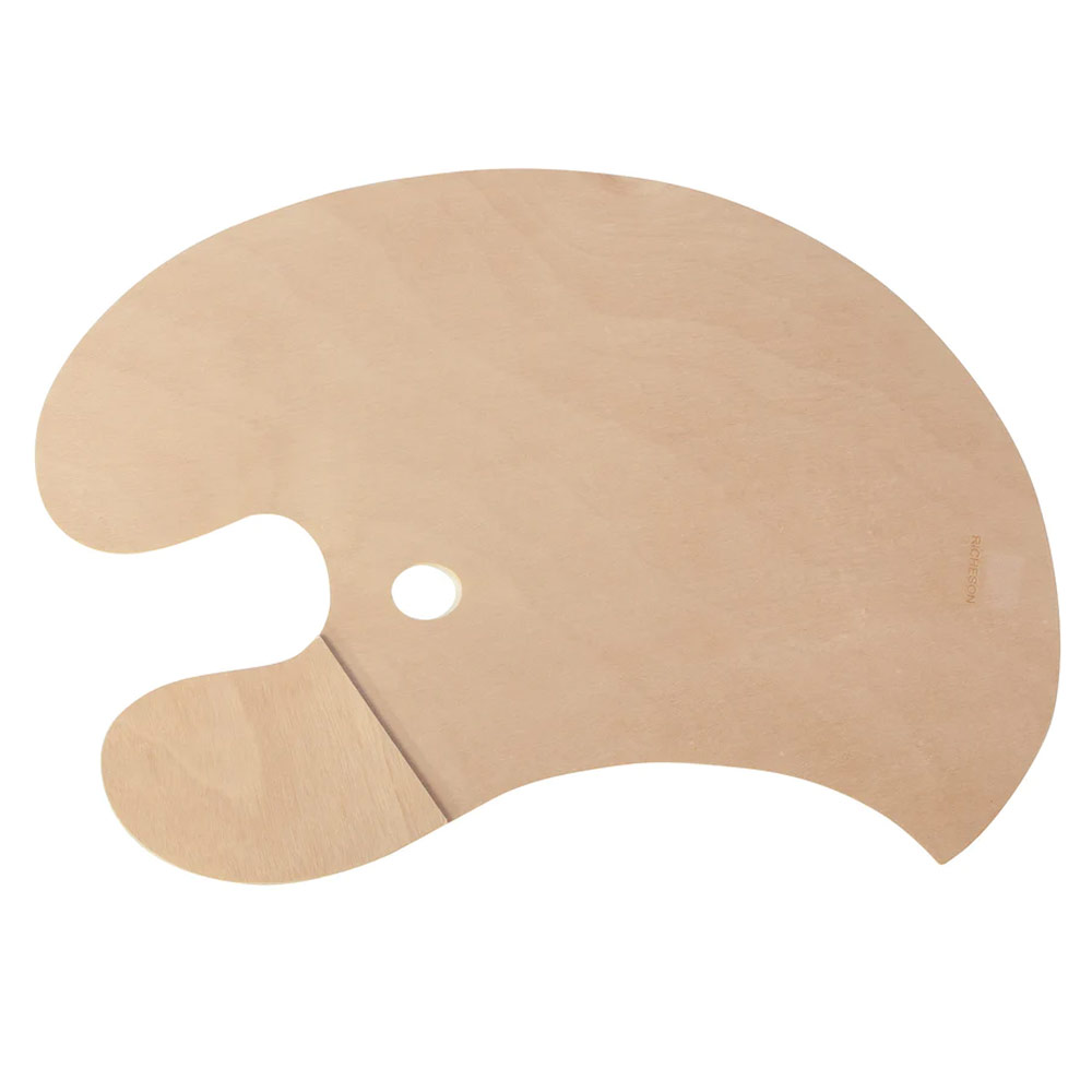 Richeson Weighted Palettes - RH Grip (For LH Painter)