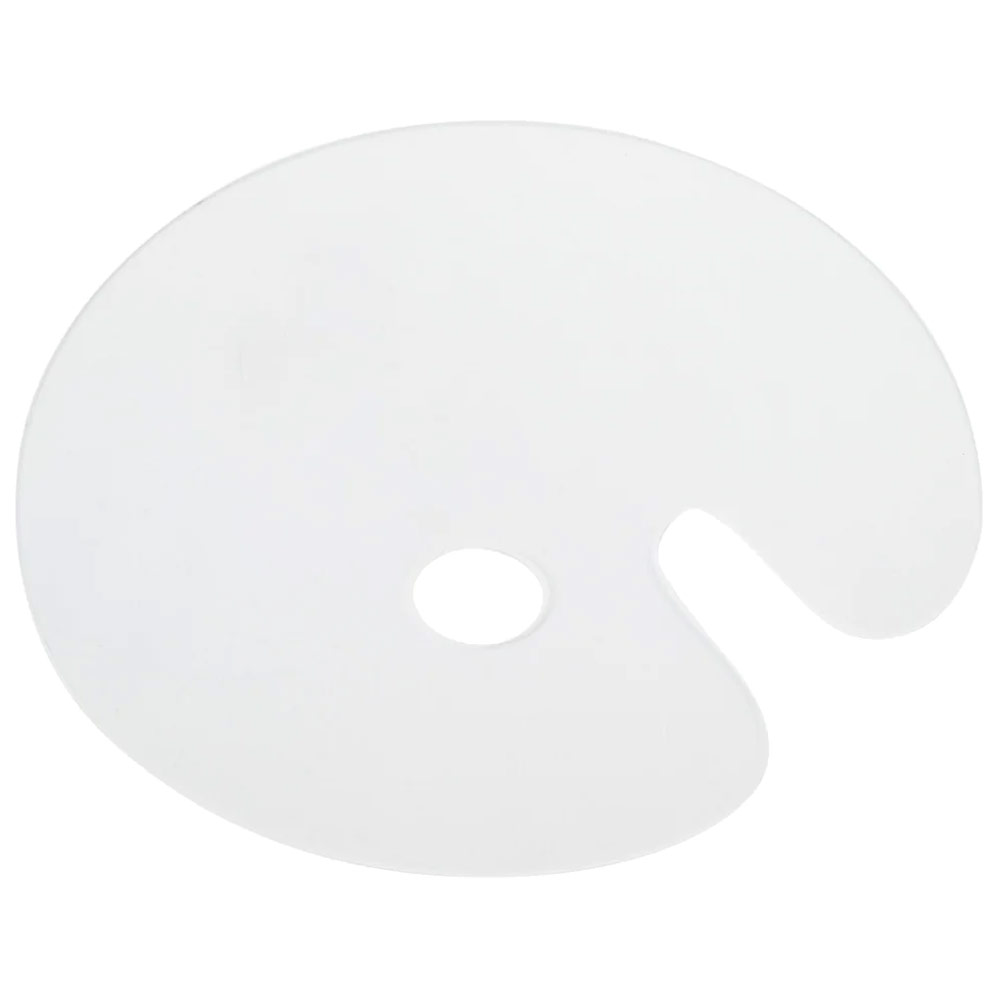 Richeson Oval Plexi Palette 11"x14" Clear
