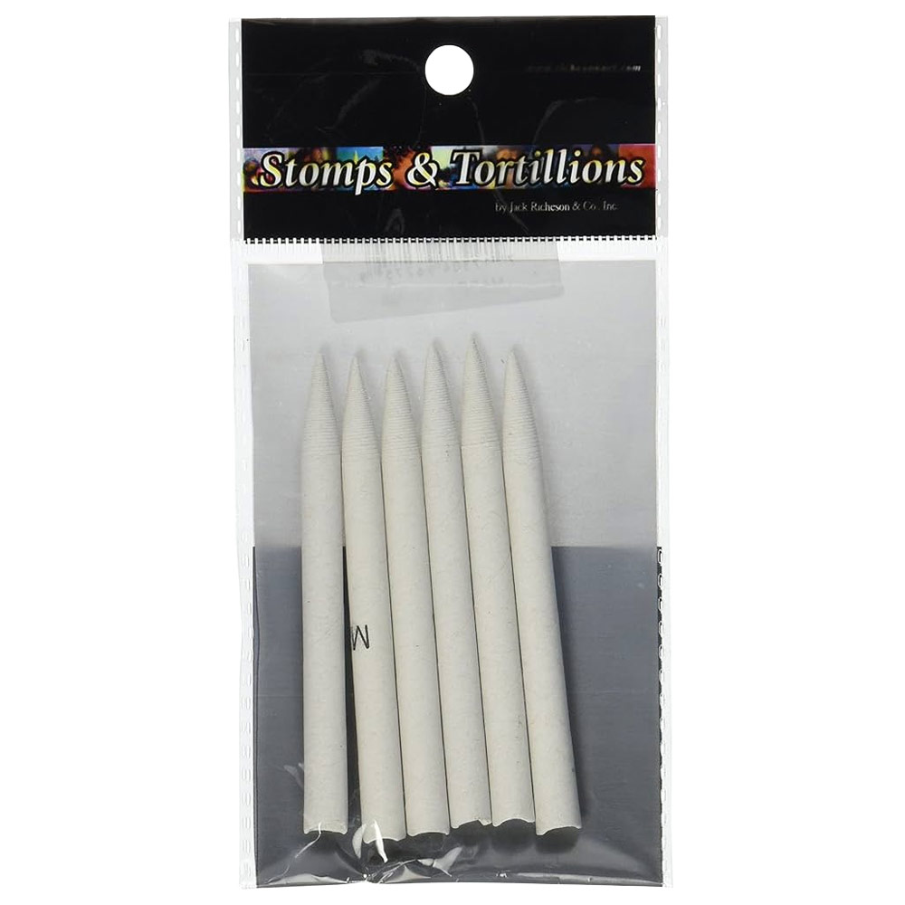 Richeson Tortillion 6 Pack Medium