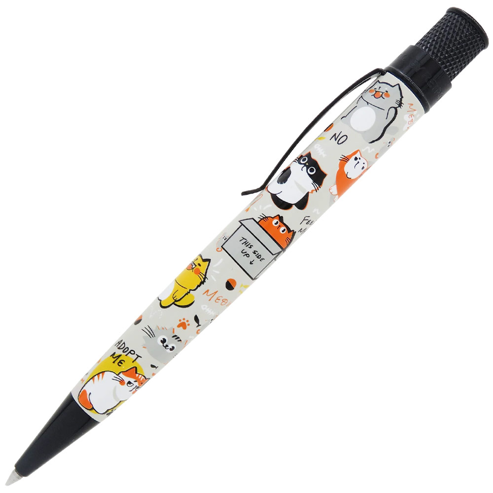 Retro 51 Tornado Rescue Ballpoint Pen Cat Rescue Series V