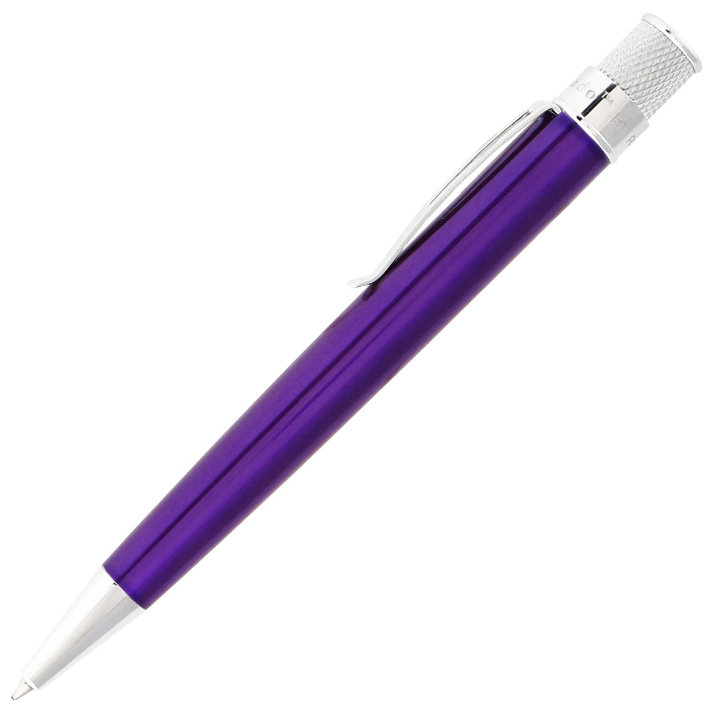 Retro 51 Tornado Classic Lacquer Rollerball Pen Purple