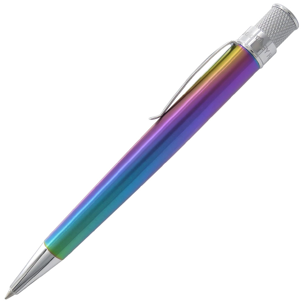 Retro 51 Tornado Vintage Metalsmith Rollerball Pen Chromatic