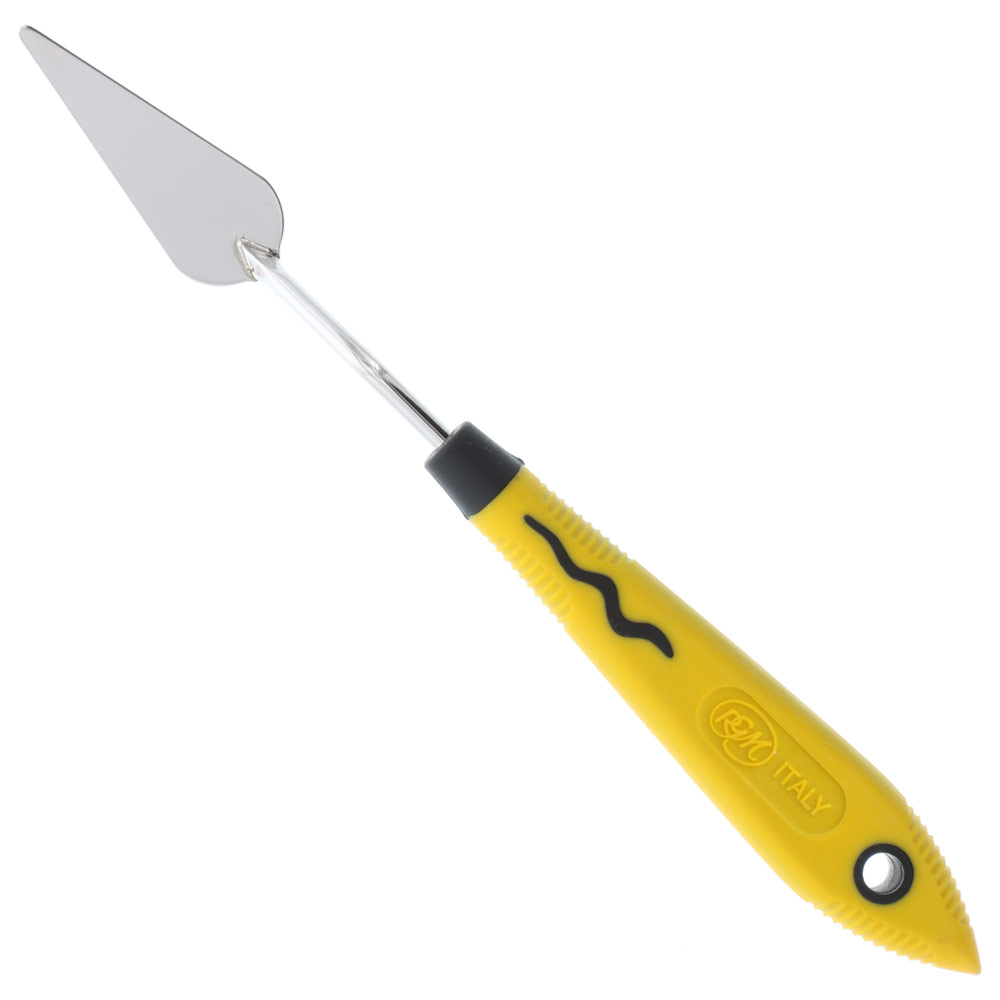 RGM Soft Grip Painting Palette Knife Yellow #022