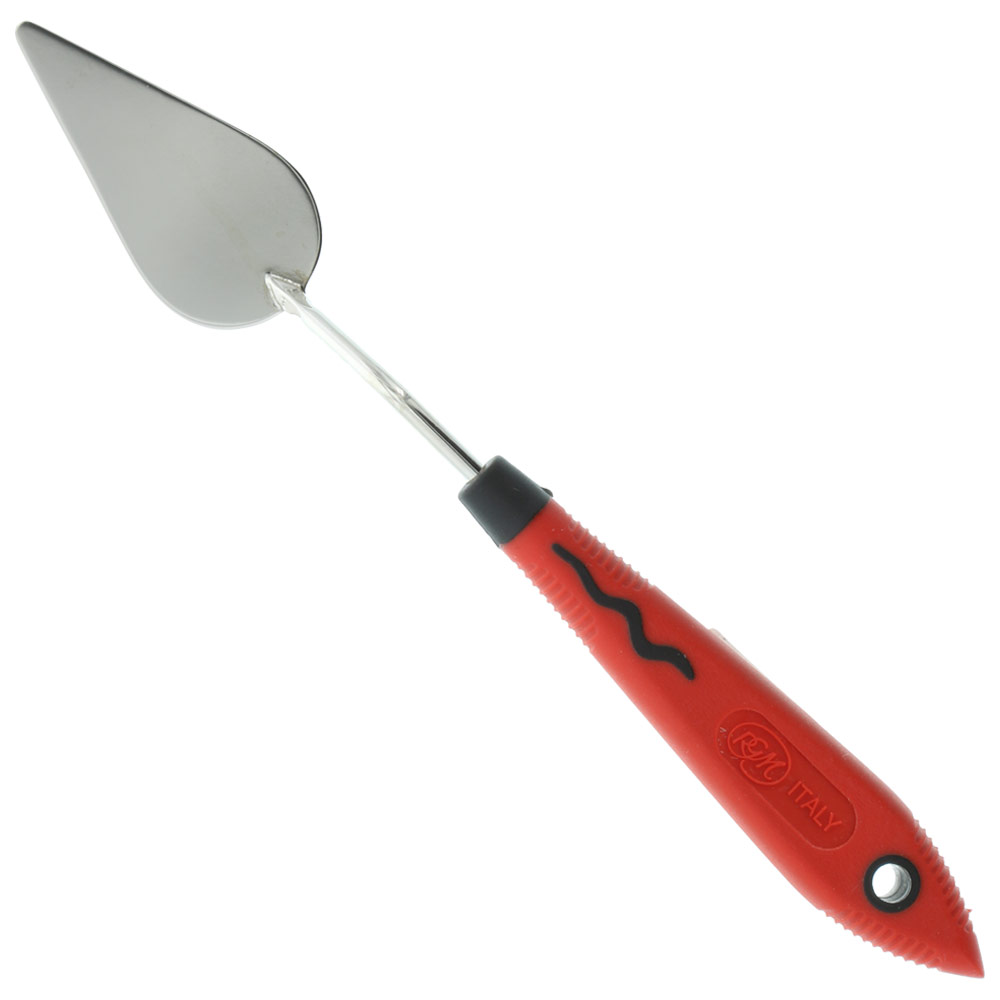 RGM Soft Grip Painting Palette Knife Red #031