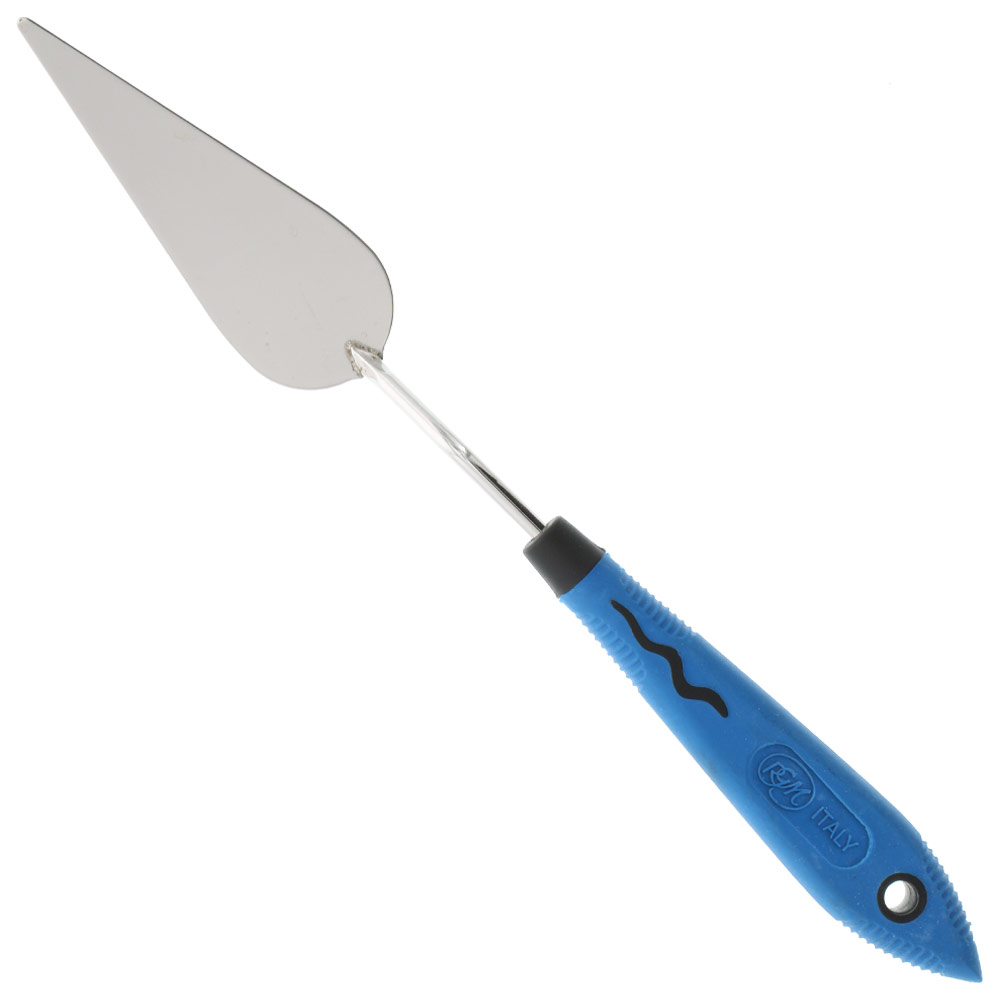 RGM Soft Grip Painting Palette Knife Blue #033