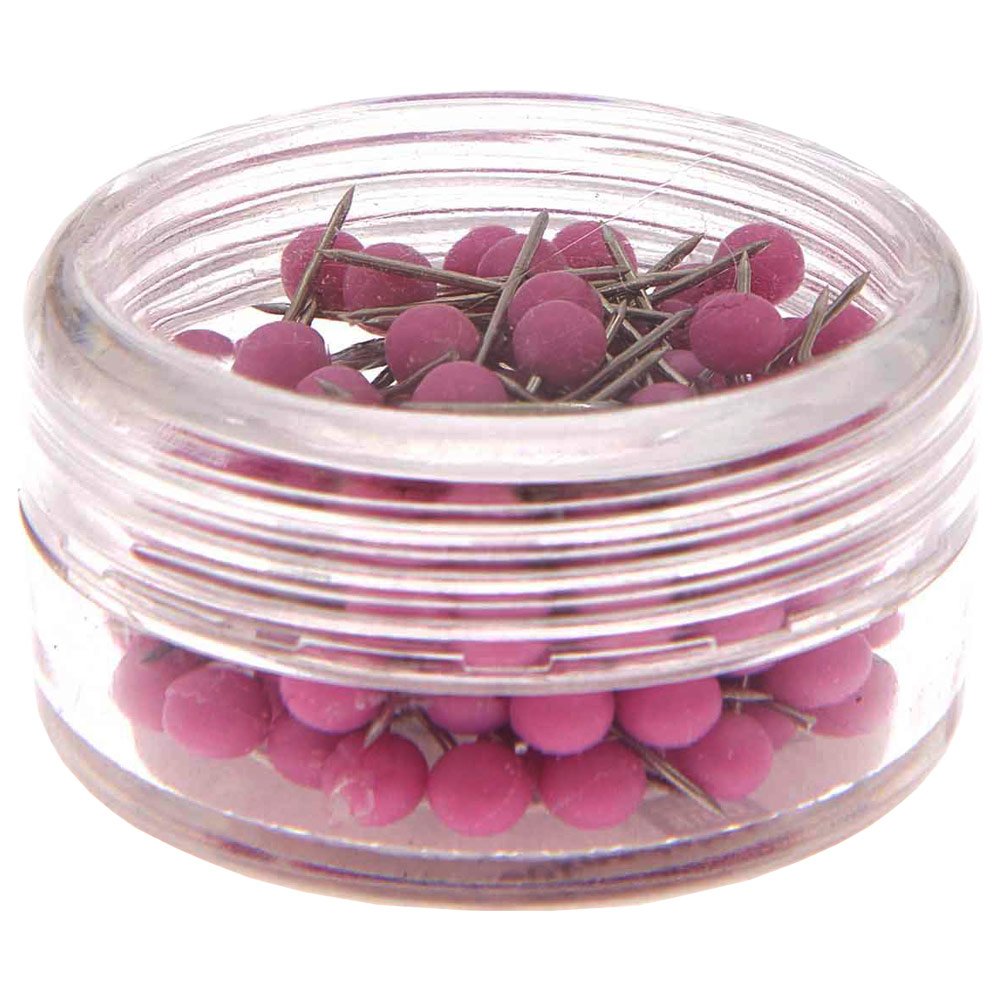Rico Design Paper Poetry Push Pin 16mm 100 Pack Violet
