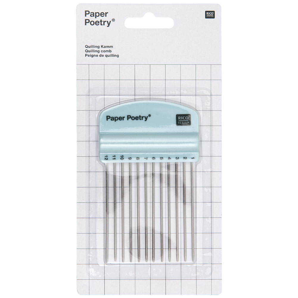 Rico Design Paper Poetry Quilling Comb