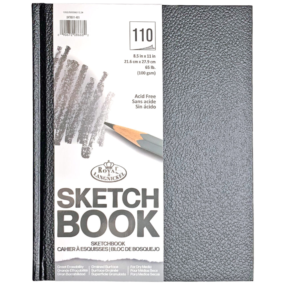 Royal & Langnickel Hardbound Sketchbook 110 Sheets 8.5" x 11"