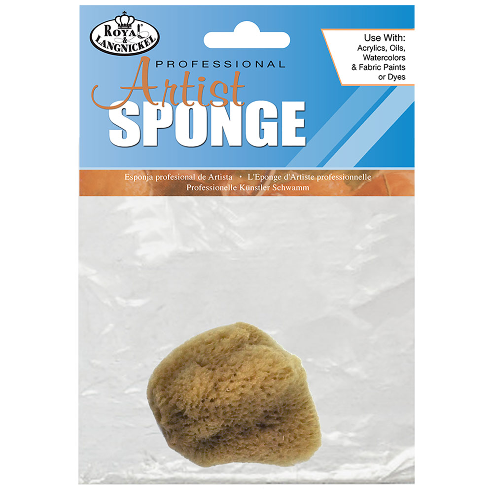 Professional Artist Natural Ocean Silk Sponge 2.5" - 3.0"