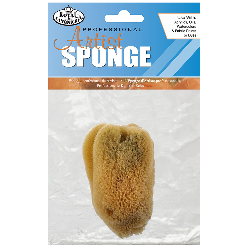 Professional Artist Natural Ocean Silk Sponge 3.0" - 3.5"