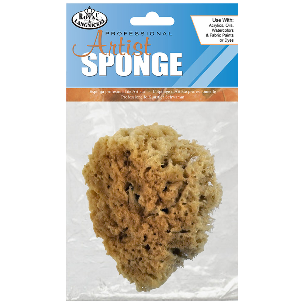 Professional Artist Natural Ocean Wool Sponge 3.0" - 4.0"