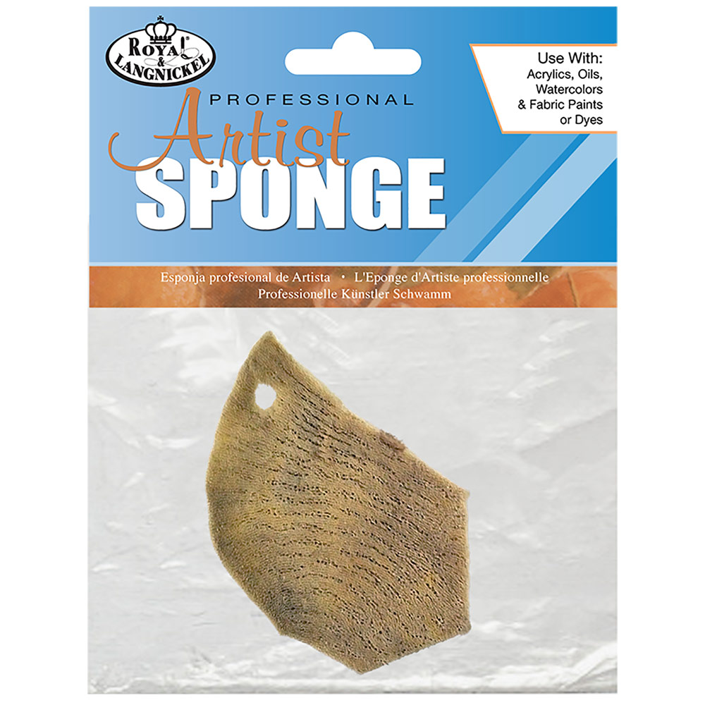 Professional Artist Natural Ocean Elephant Ear Sponge 2.5" - 3.0"