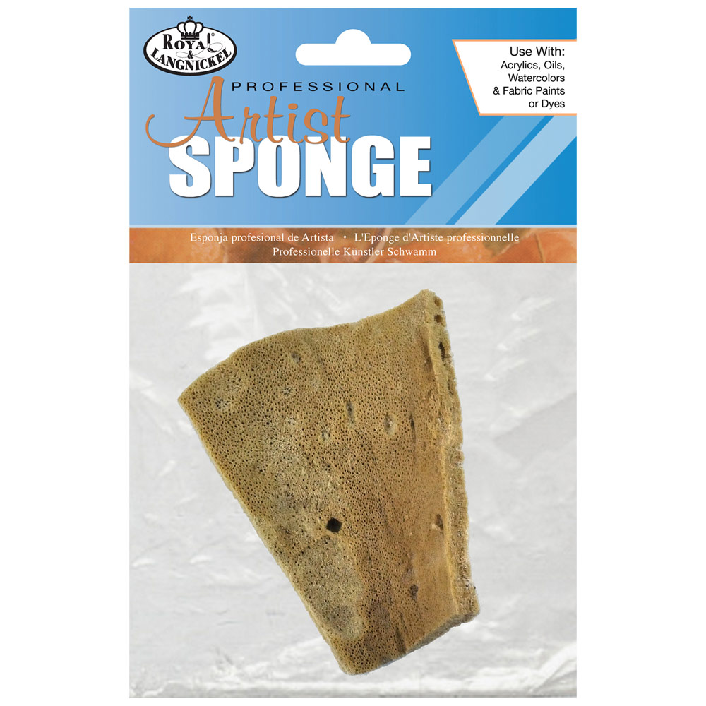 Professional Artist Natural Ocean Elephant Ear Sponge 3.5" - 4.0"