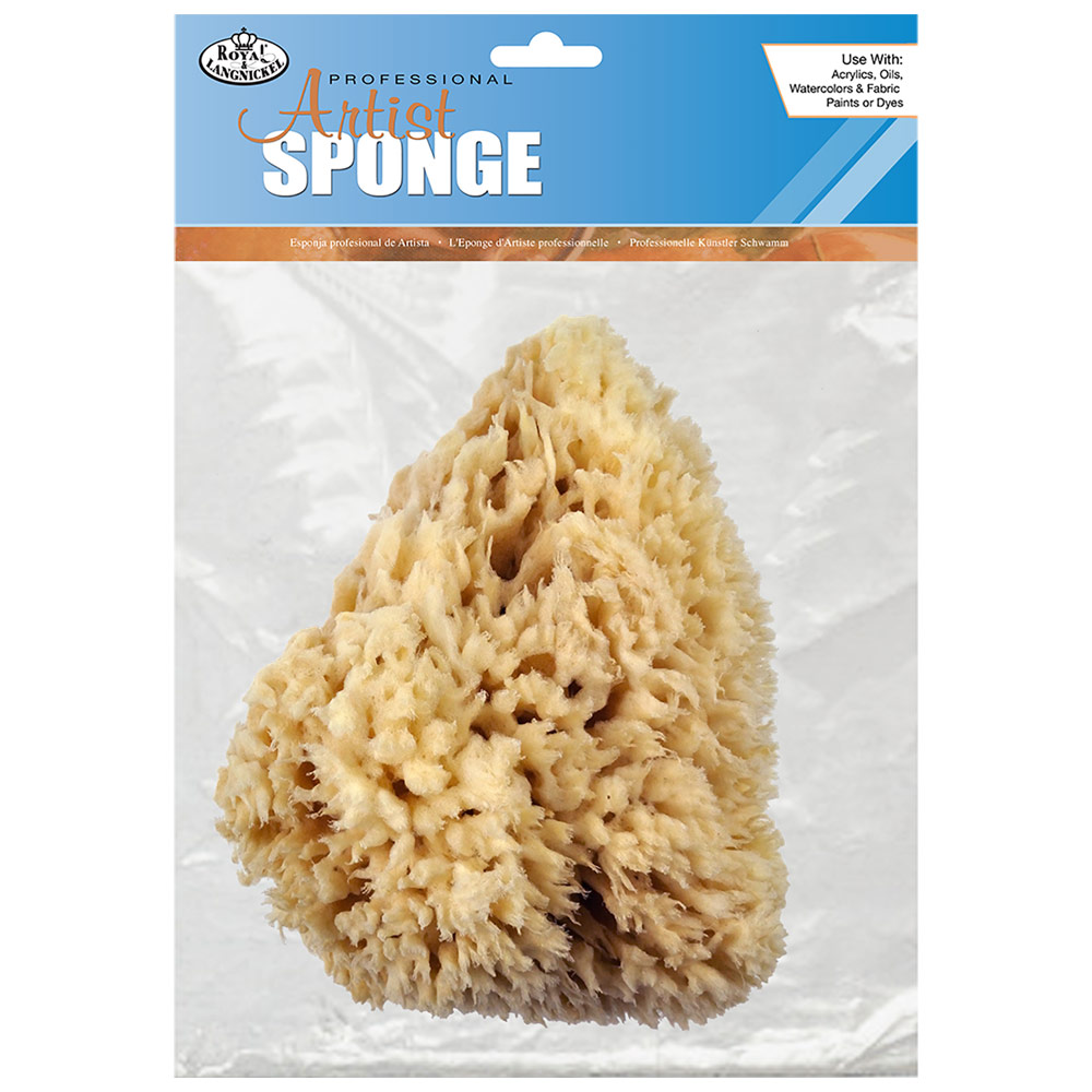 Professional Artist Natural Ocean Wool Sponge 6.0" - 7.0"
