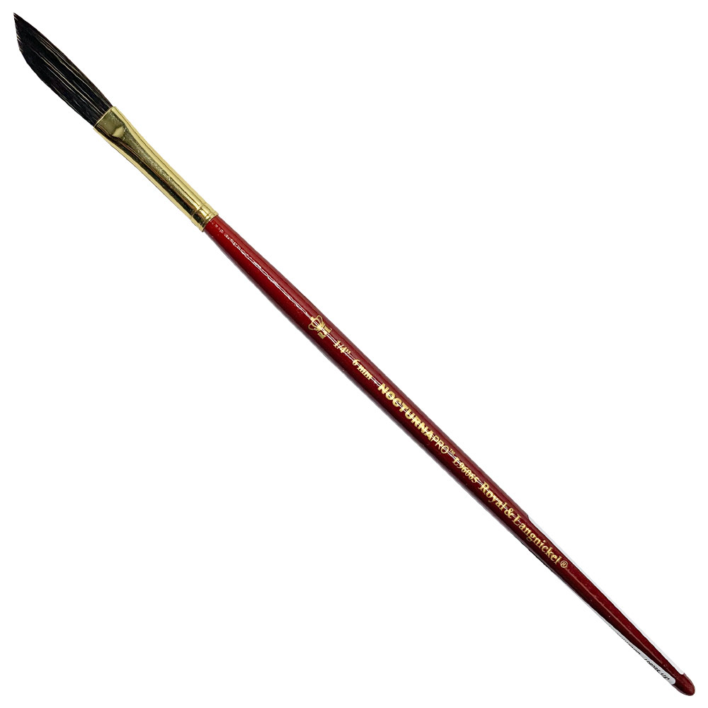 Royal NocturnaPro Synthetic Squirrel Watercolor Brush Dagger 1/4"