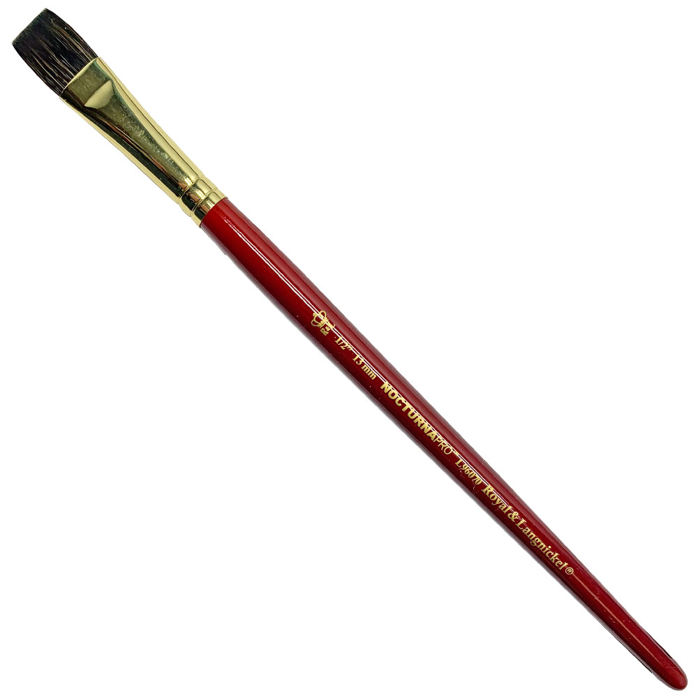 Royal NocturnaPro Synthetic Squirrel Watercolor Brush Wash 1/2"