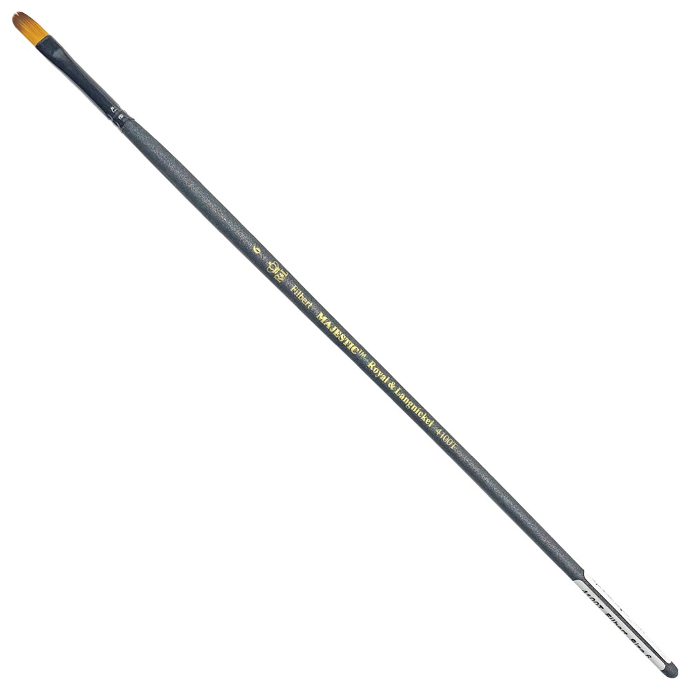 Royal Majestic Synthetic Long Brush Series 4100T Filbert #6