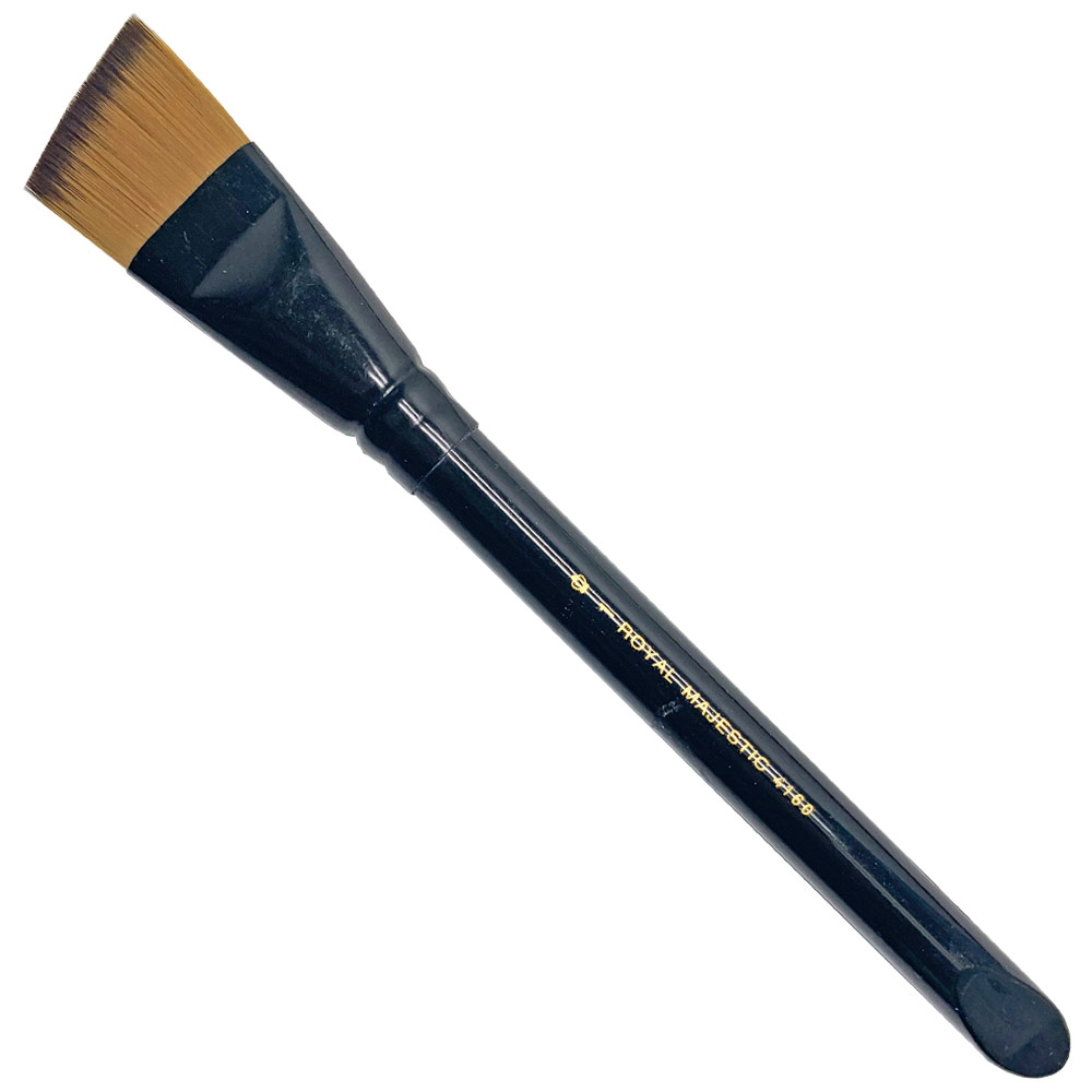 Royal Majestic Synthetic Watercolor Brush Series 4160 Angular 1"